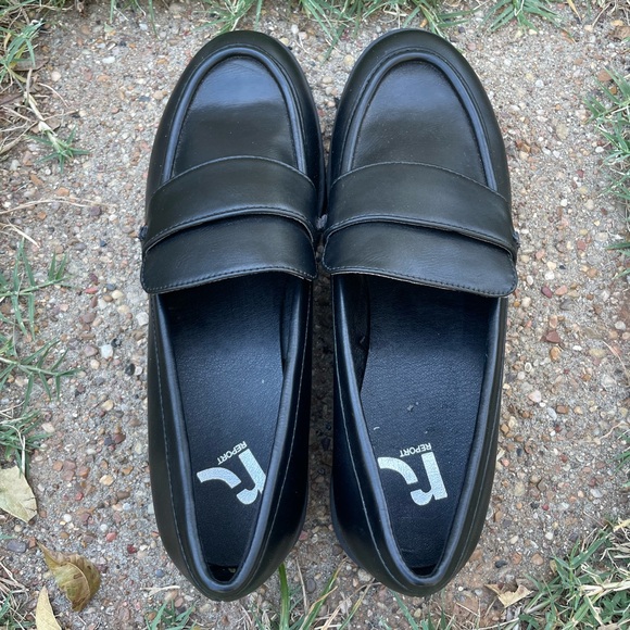 Black Leather Loafers - Picture 3 of 6